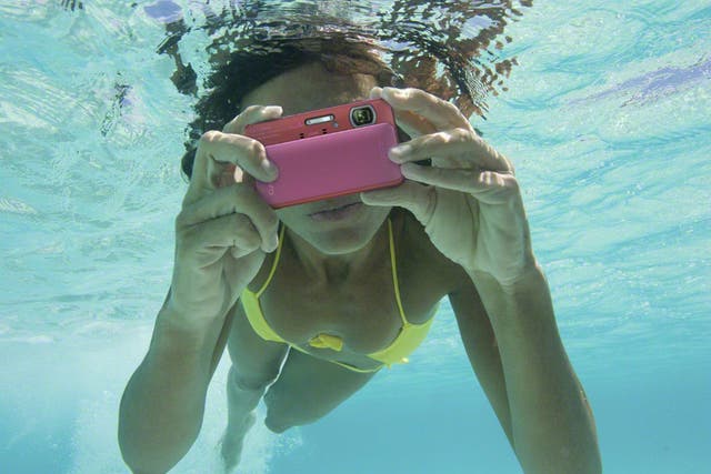 Make a splash: the waterproof Sony DSC-TX20 camera