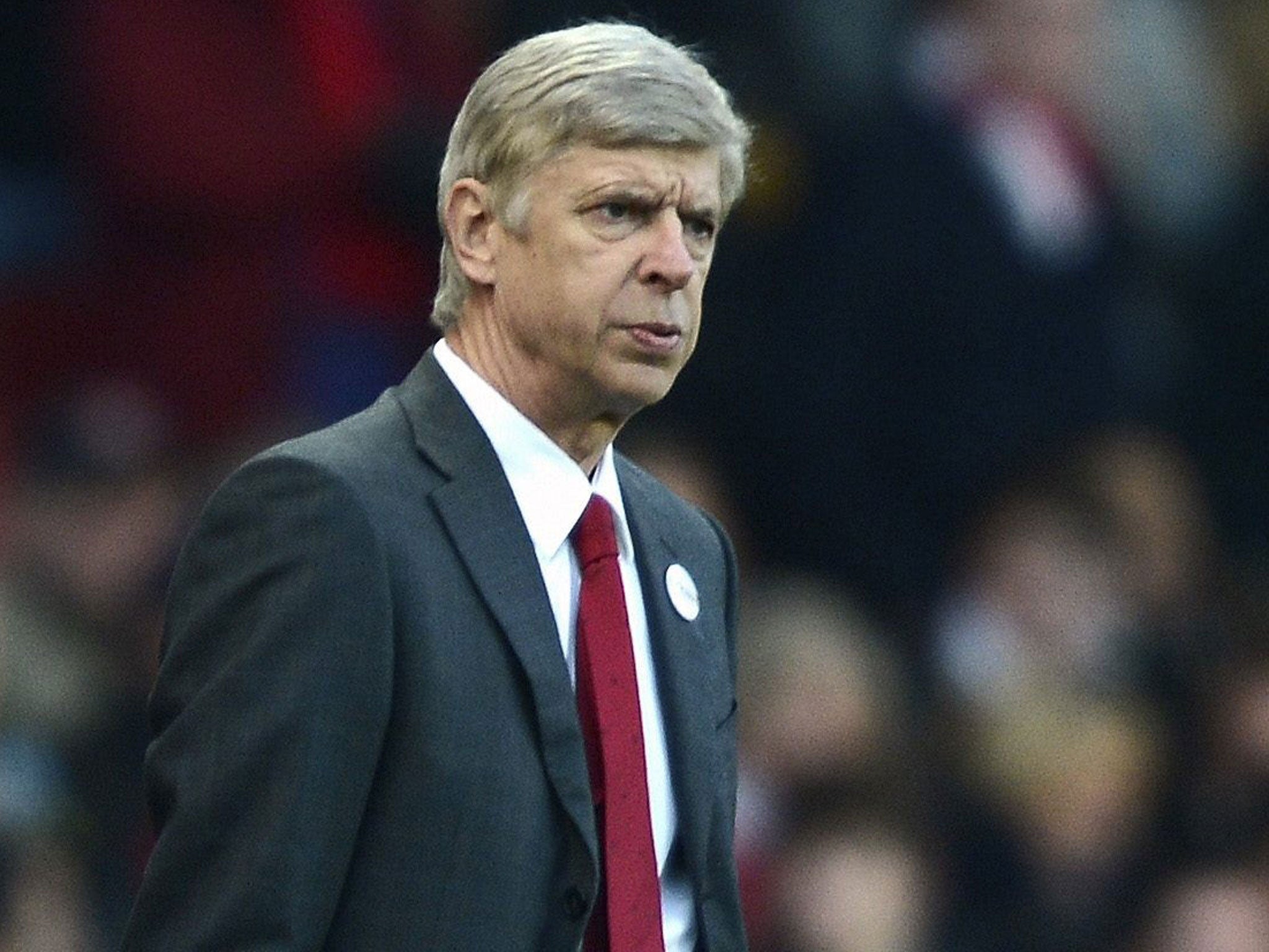Sense of relief: Wenger admitted that Arsenal badly needed a victory