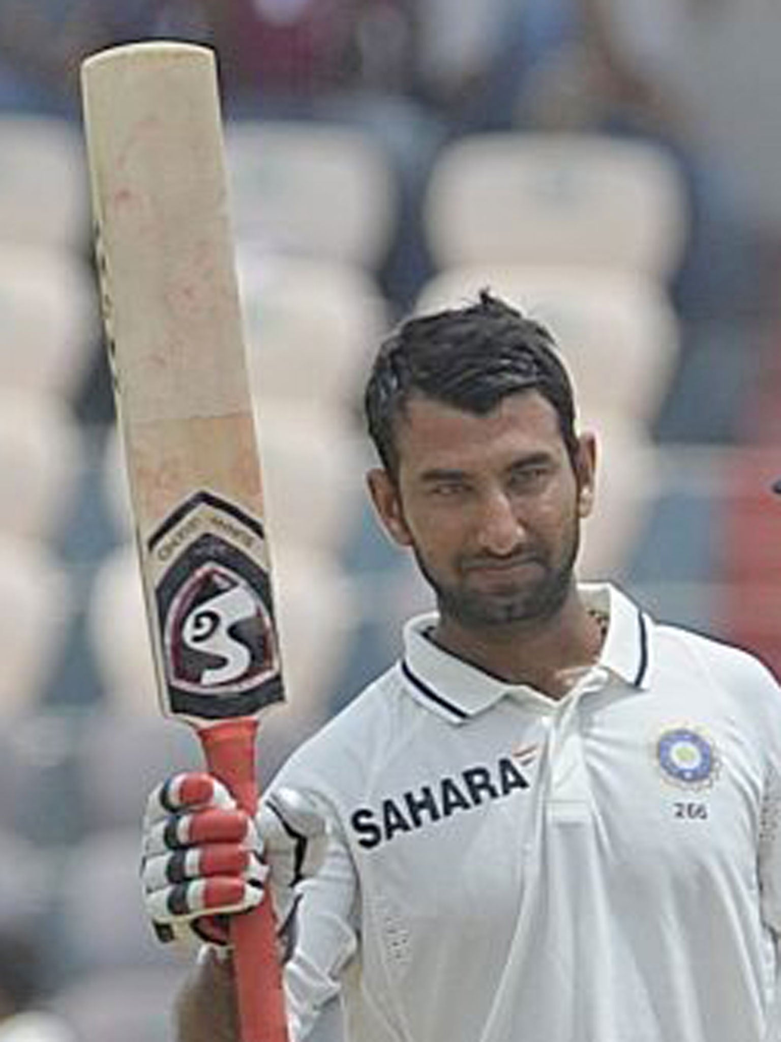 The India No 3, Cheteshwar Pujara has been his side’s best performer with the bat this series