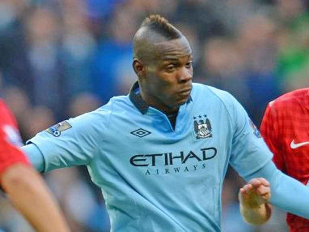 Manchester City improved drastically after Mario Balotelli was substituted