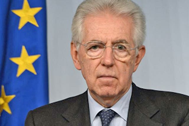 Italian Prime Minister Mario Monti intends to resign