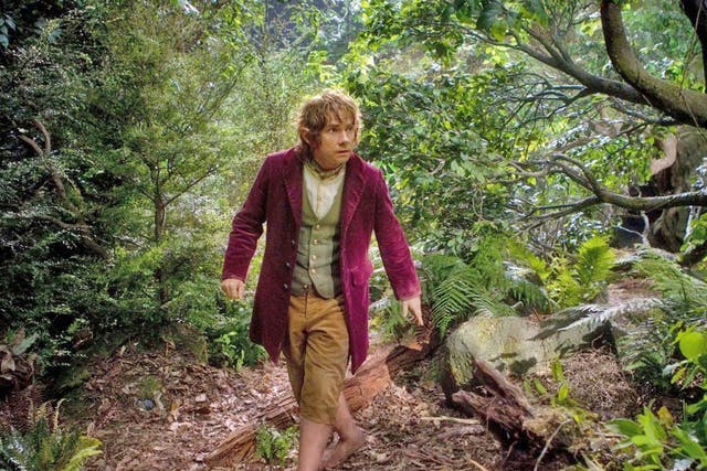 Engaging: Martin Freeman as Bilbo Baggins in the first film of the Hobbit trilogy