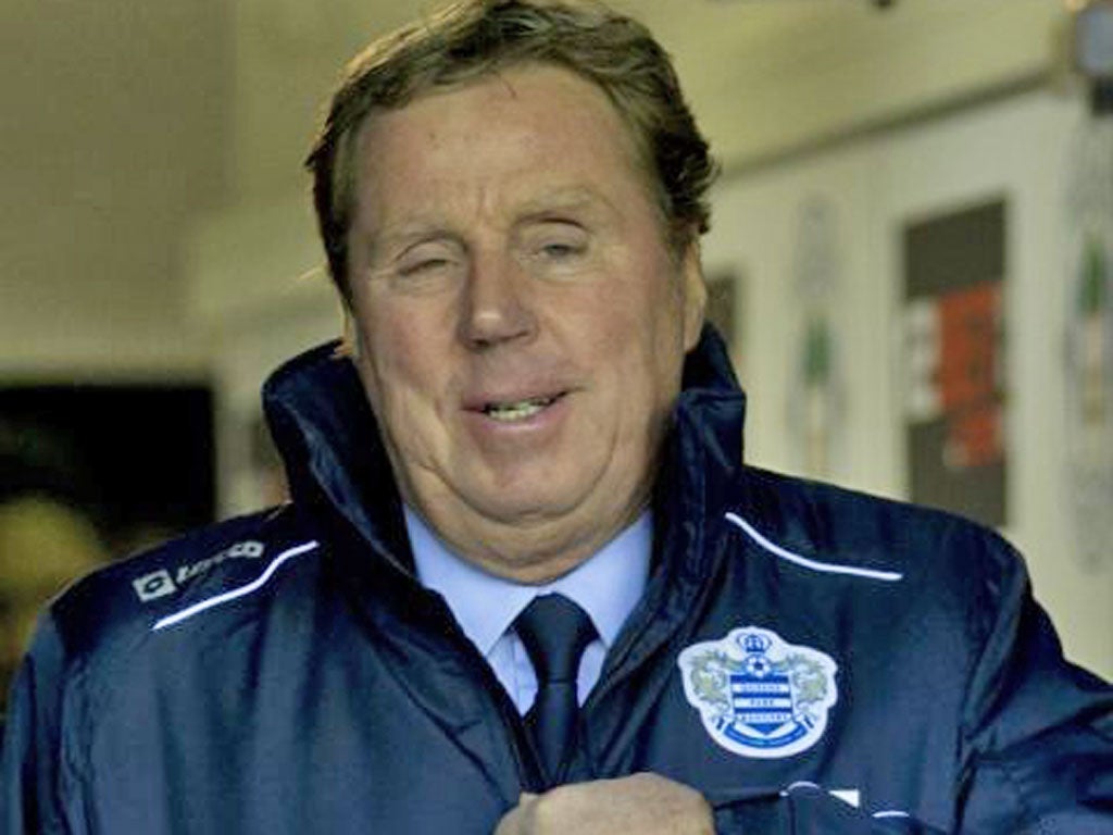 Harry Redknapp wants players who will “roll their sleeves up”