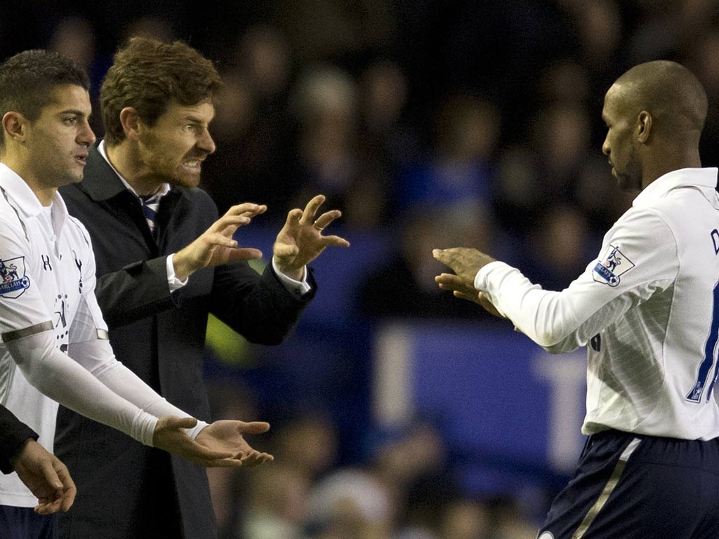 Tottenham manager Andre Villas-Boas