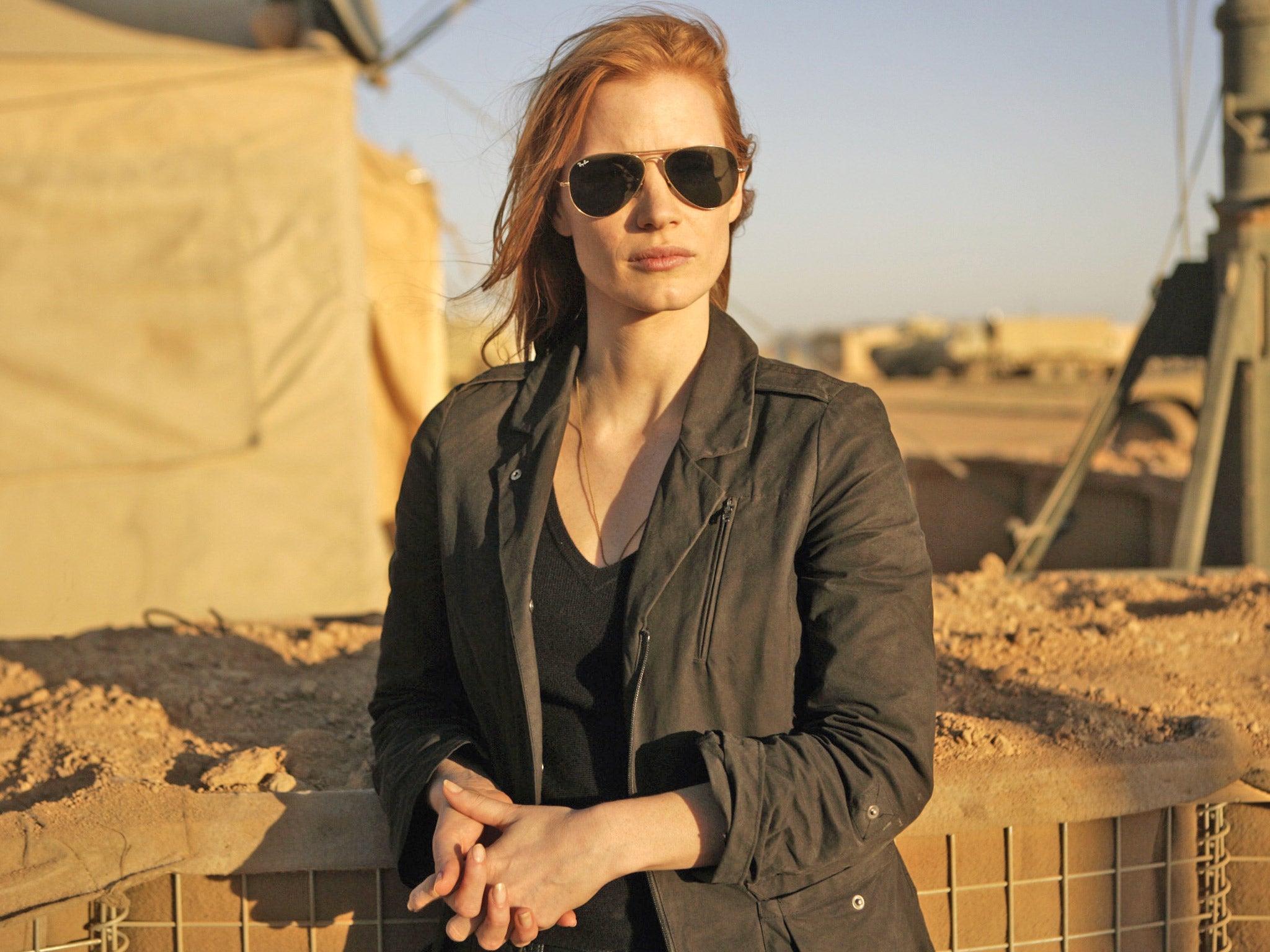 Jessica Chastain plays CIA agent Maya in ‘Zero Dark Thirty’