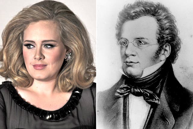 Adele's and Schubert's songs are 'remarkably similar,' according to Bafta-winning composer Howard Goodall