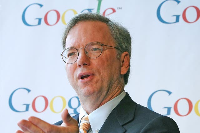 Google Chairman, Eric Schmidt
