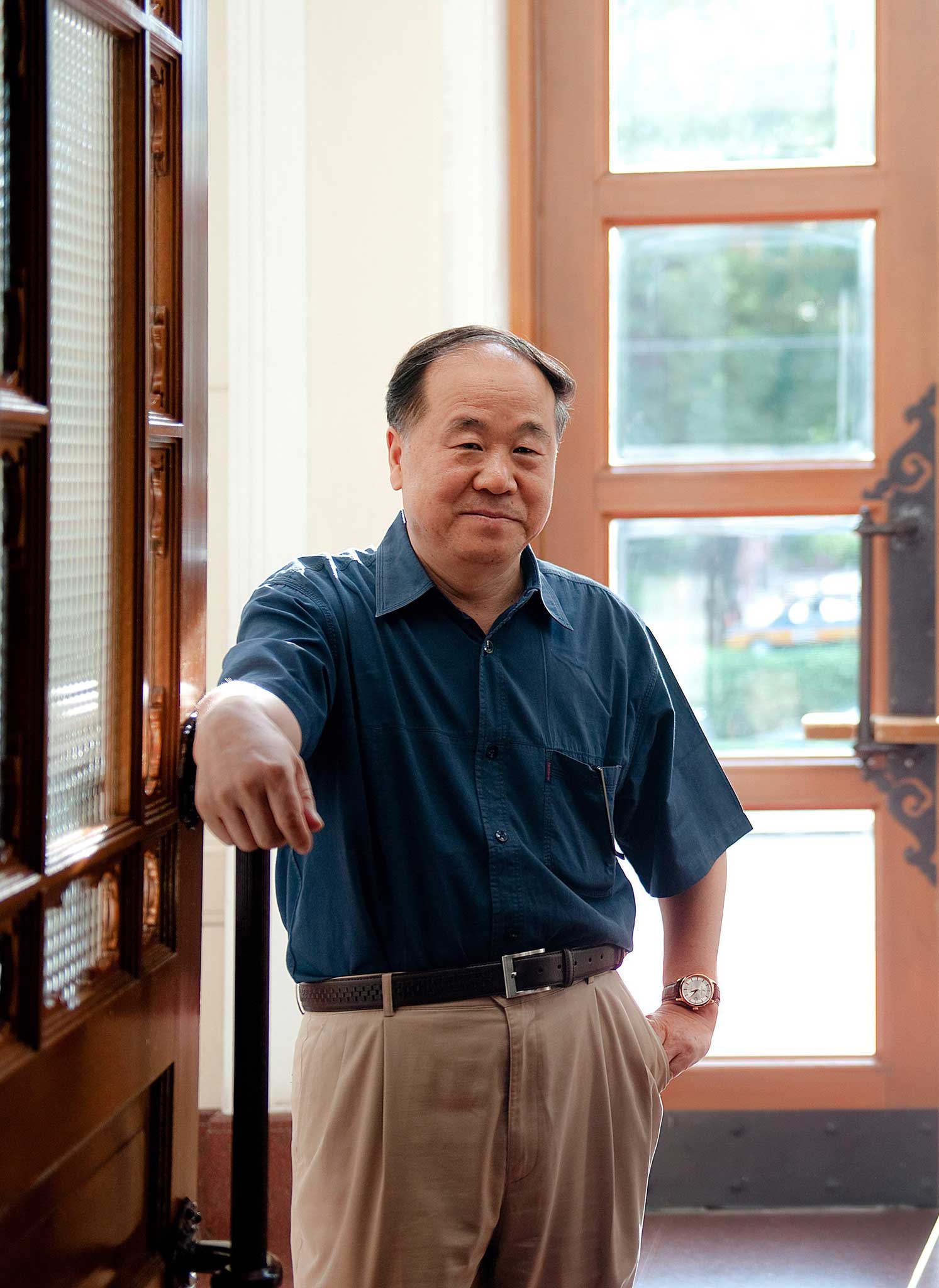 Protest from within the system: Mo Yan, Nobel prize winner