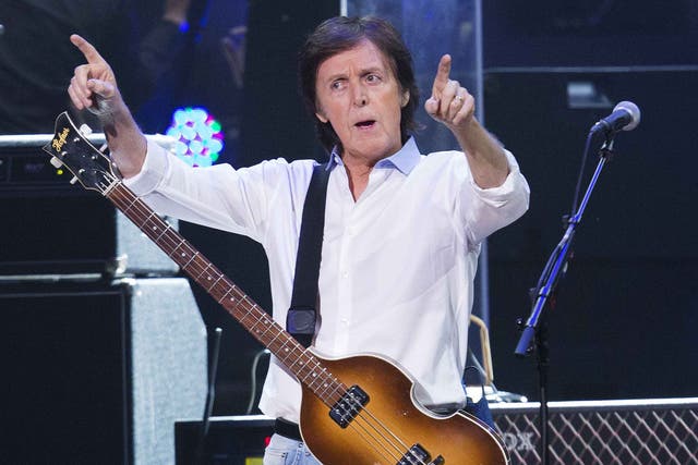 Paul McCartney sang with Nirvana at charity gig 12-12-12