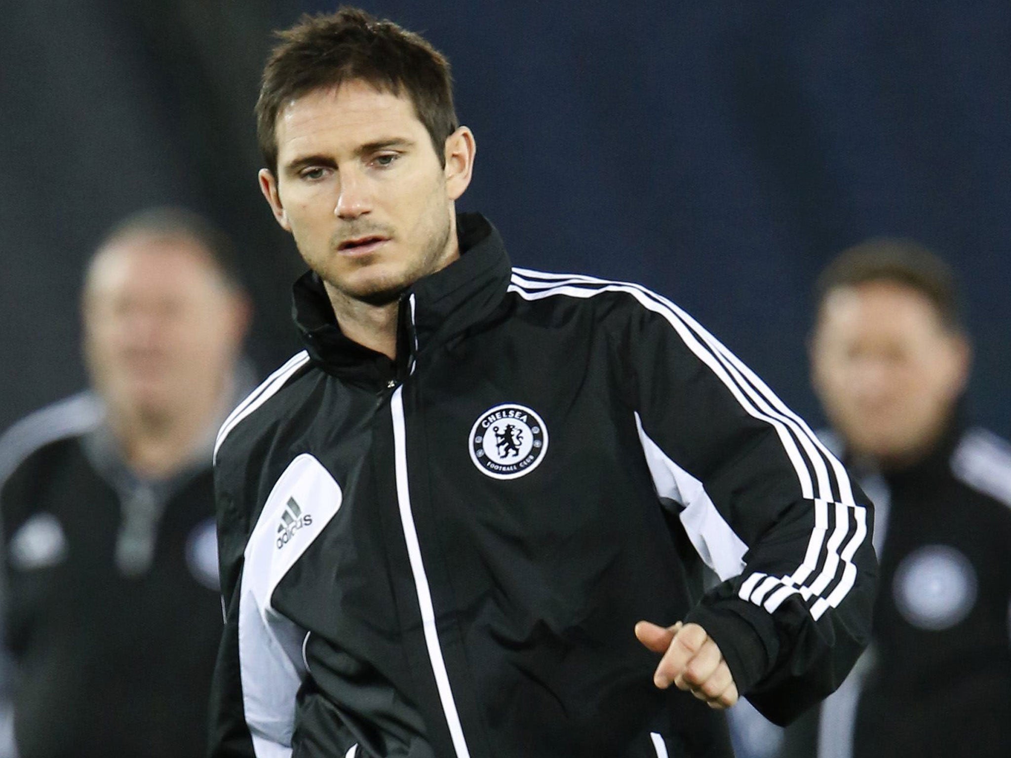 Frank Lampard: The England midfielder has only six months left on his deal at Chelsea