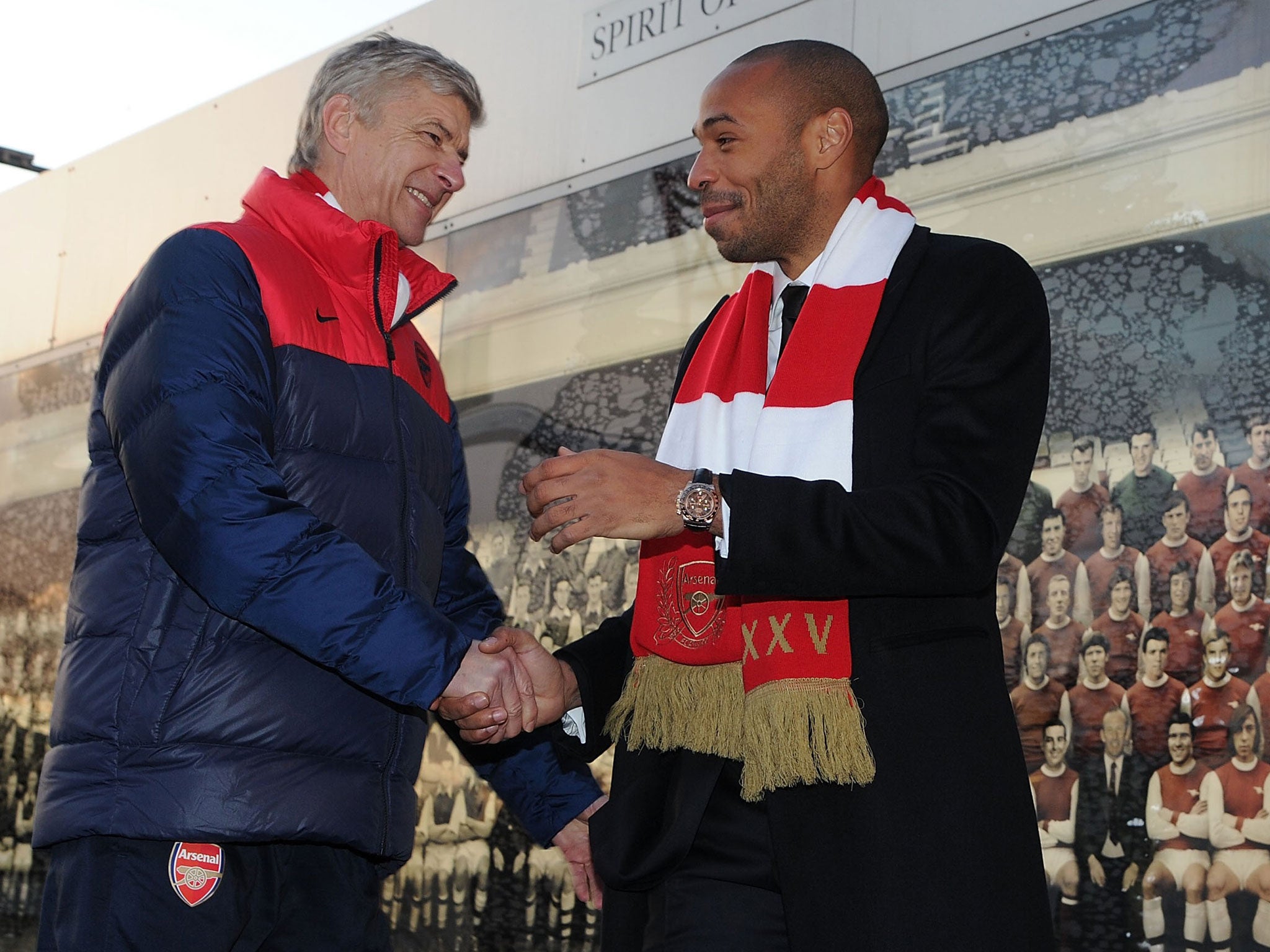 Thierry Henry should adopt an ambassadorial role at Arsenal like Patrick Vieira’s at Manchester City, Alisher Usmanov believes