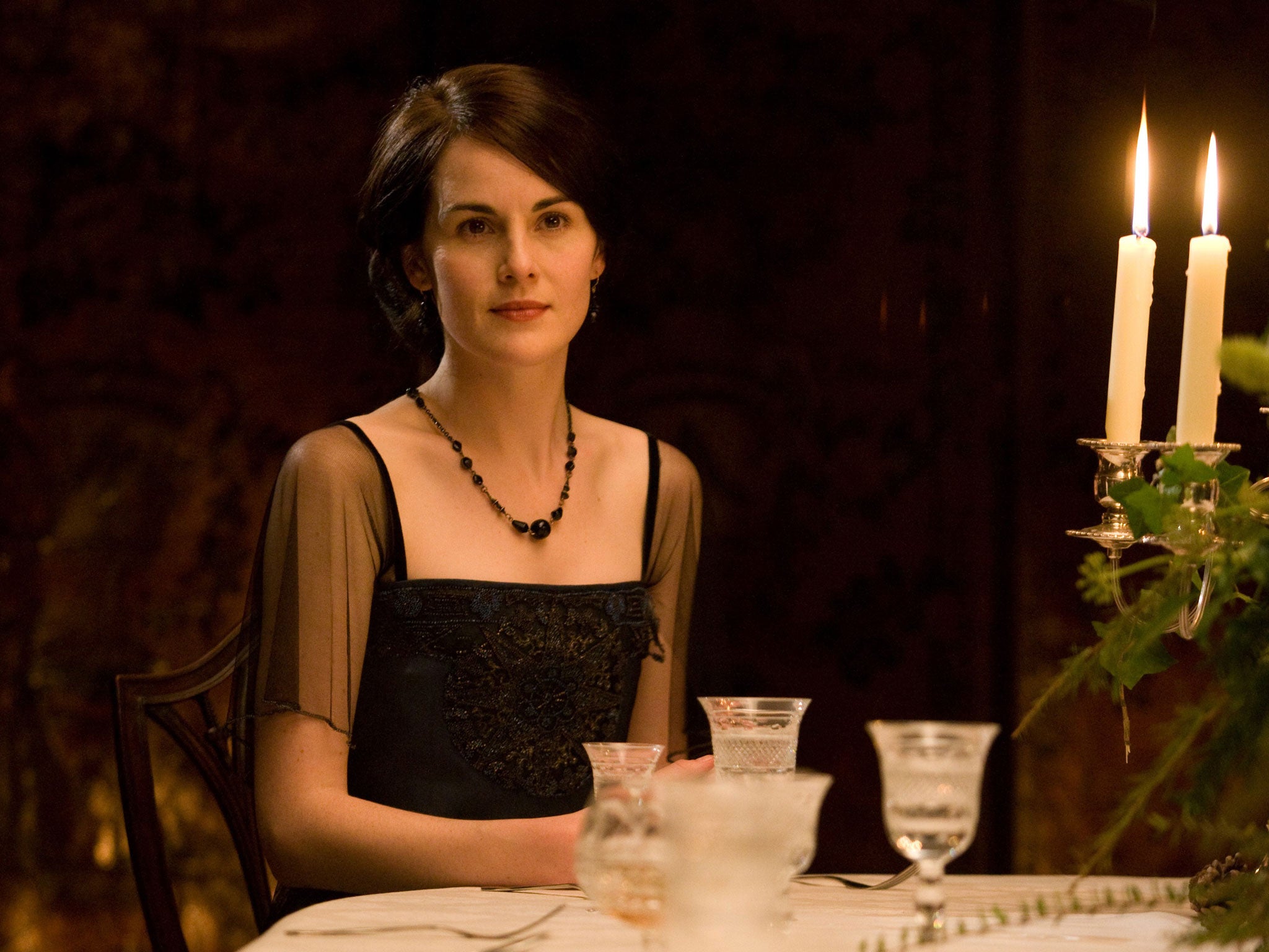 Michelle Dockery stars as Lady Mary in Downton Abbey