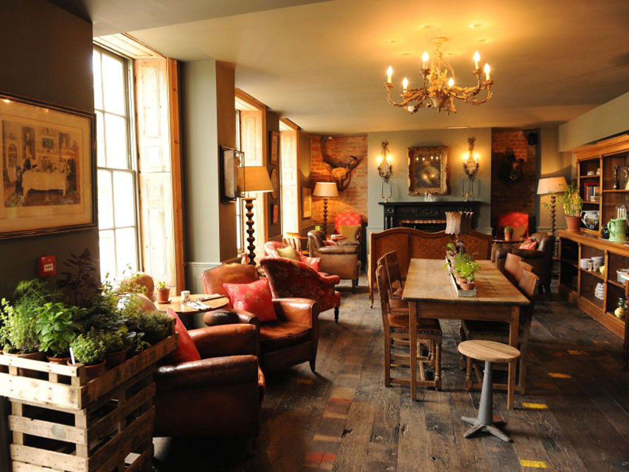 <p><strong>The Pig in the Wall, Southampton</strong></p>
<p>In October, this little piggy was trotted out by the people behind Hampshire's rural sweethearts – Lime Wood Hotel and The Pig in the Forest. The latest plot stands in a 15th-century wool house in Southampton's medieval walls, with the same rustic feel as its sister properties, but fewer rooms (just 12 this time) and no formal restaurant. Instead, breakfast is served before an open fire in the lounge and a free transfer is available to whisk guests to dinner at The Pig in the Forest.</p>
<p><em>The Pig in the Wall, Southampton, Hampshire SO14 2AZ (023-8063 6900; <a href="http://www.thepighotel.com" target="_blank">thepighotel.com</a>). Doubles from £115. Breakfast £10pp.</em></p>