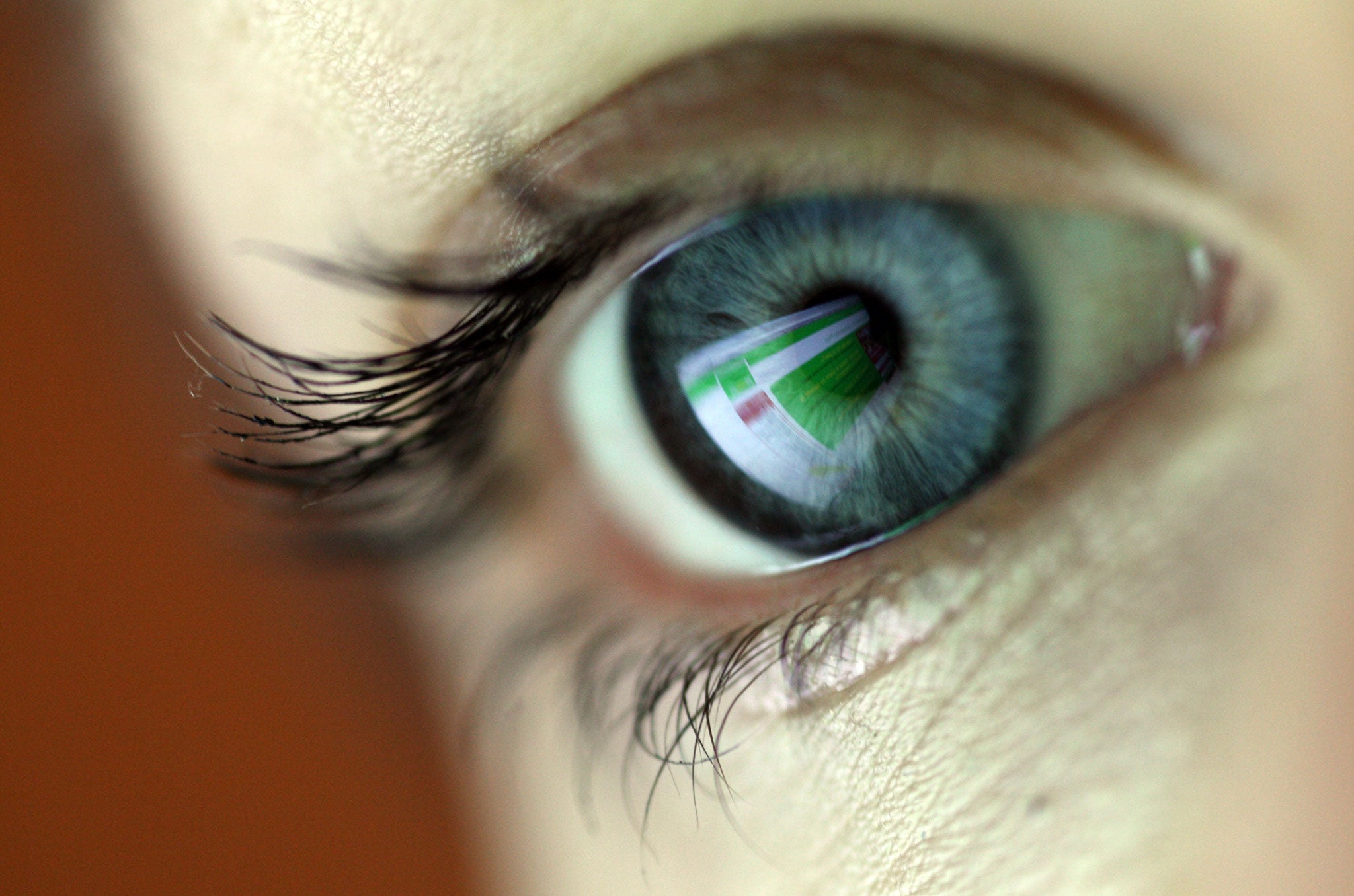 An eye, January 24, 2009 in London, England