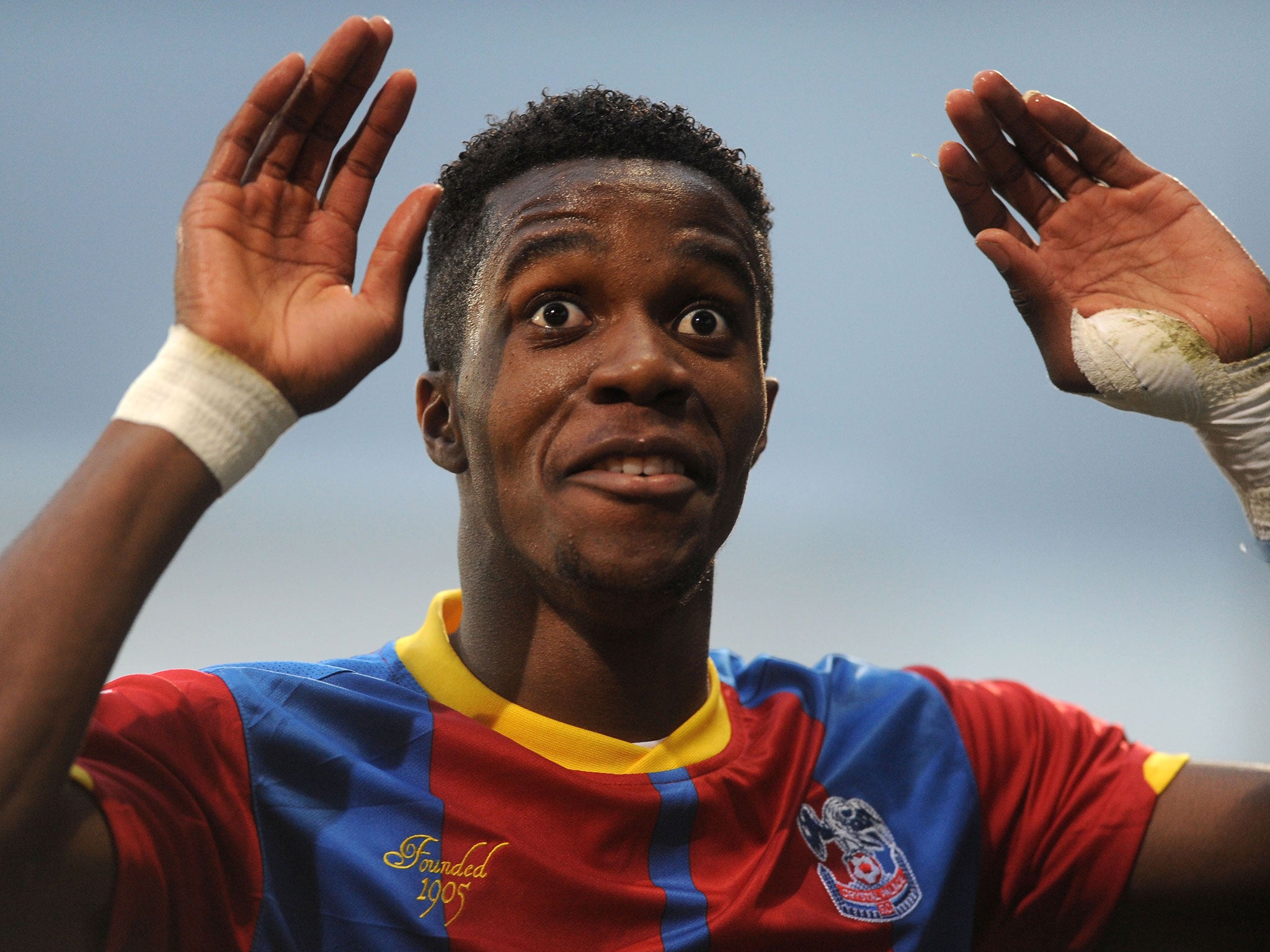 Wilfried Zaha has a chance to shine against Premier League opposition