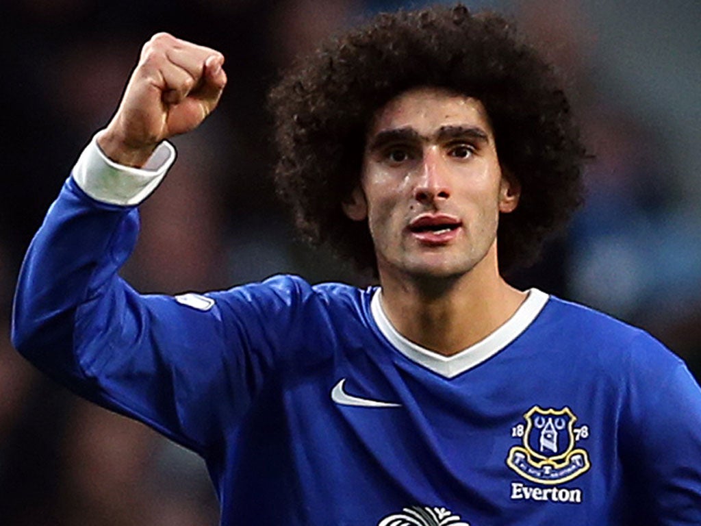 Marouane Fellaini It's not new, but it is still incredible - just how does Marouane get his hair that big?