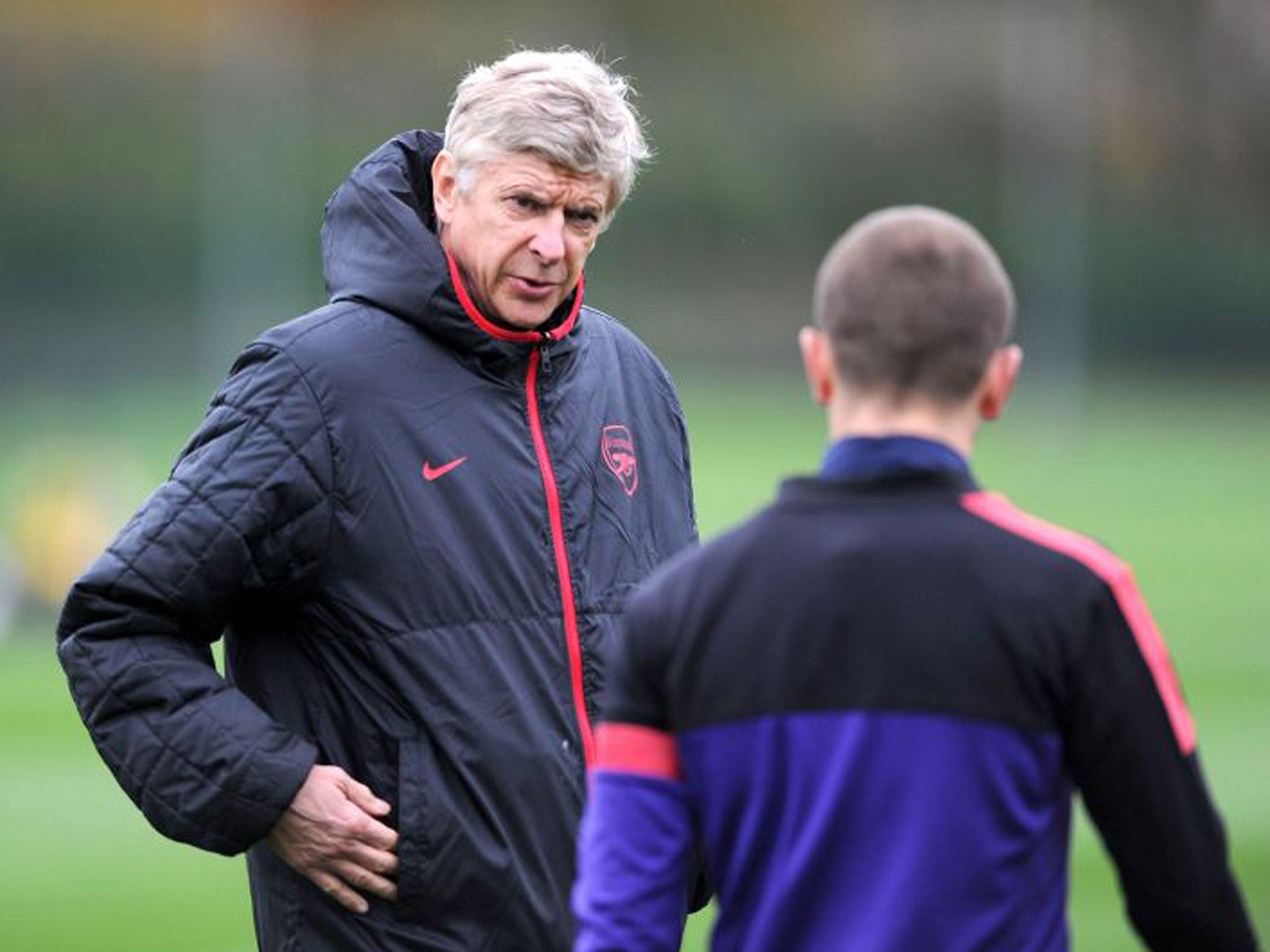Wenger: Insisted his players care