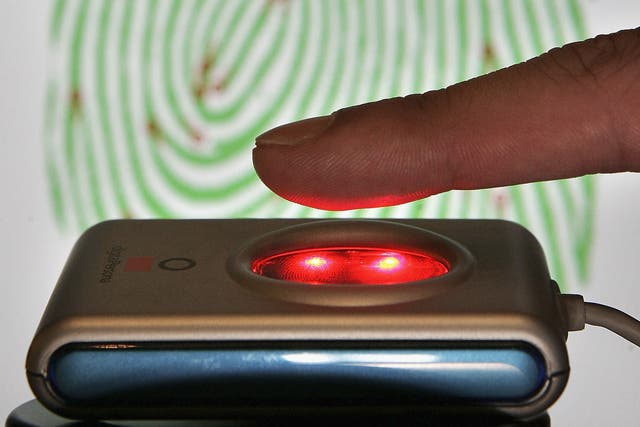 A biometric scanner: fears about immigration need discussion