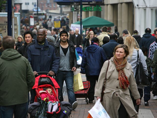 The census indicated that 13 per cent of British residents were actually born overseas