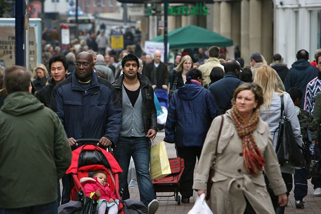 The census indicated that 13 per cent of British residents were actually born overseas