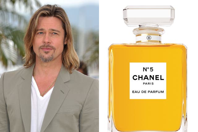 Brad Pitt is the face of Chanel No 5