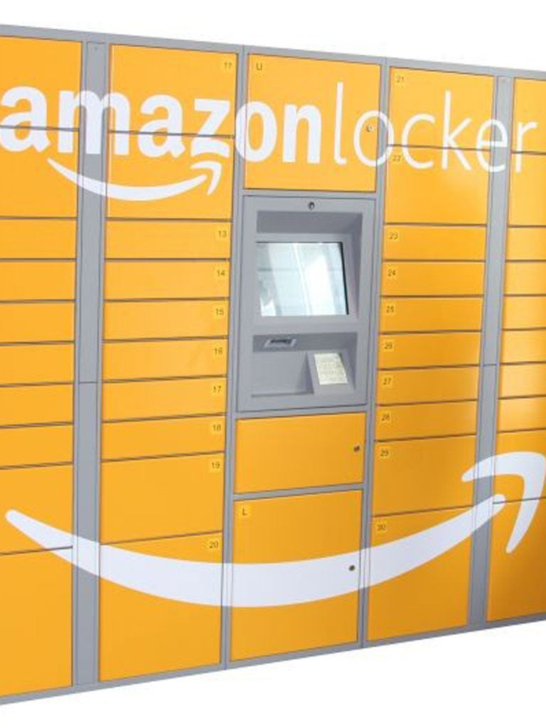 Amazon has now a self-service delivery lockers