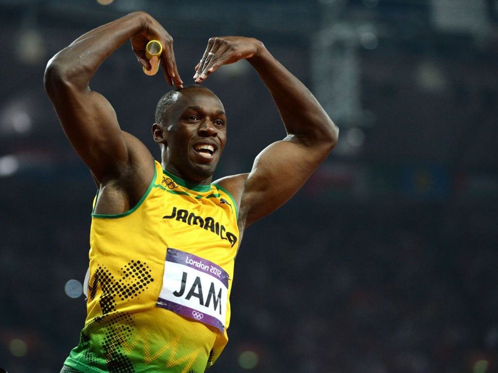 Overseas Sports Personality - Usain Bolt: Three London golds and another piece of history written at speed. The Jamaican became the first man to defend the 100m and 200m titles