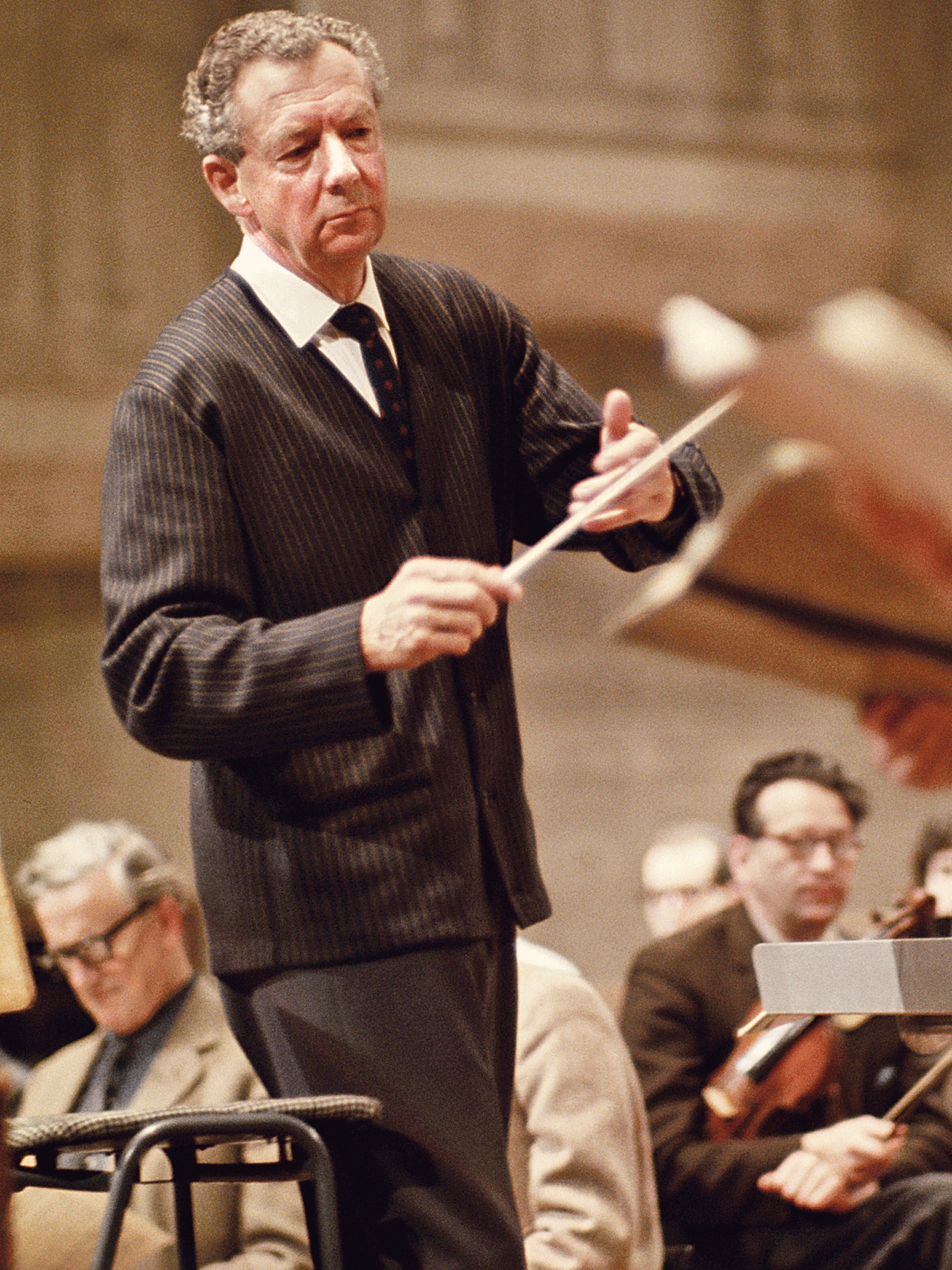 Hitting the high notes: Benjamin Britten conducting in the 1960s