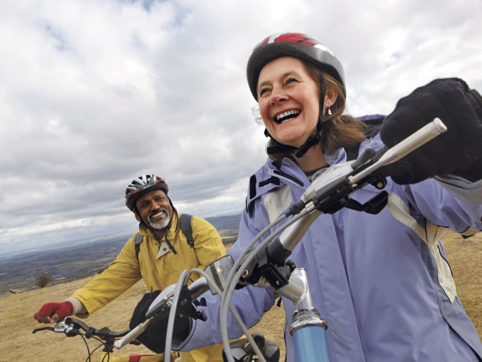Feel-good factor: cycling can help beat depression