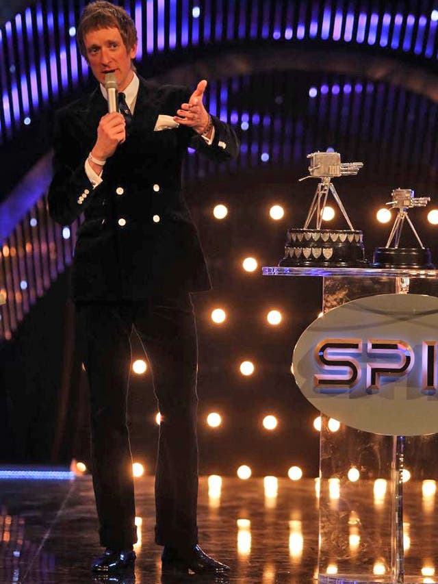The only thing better than Bradley Wiggins at SPOTY was his suit