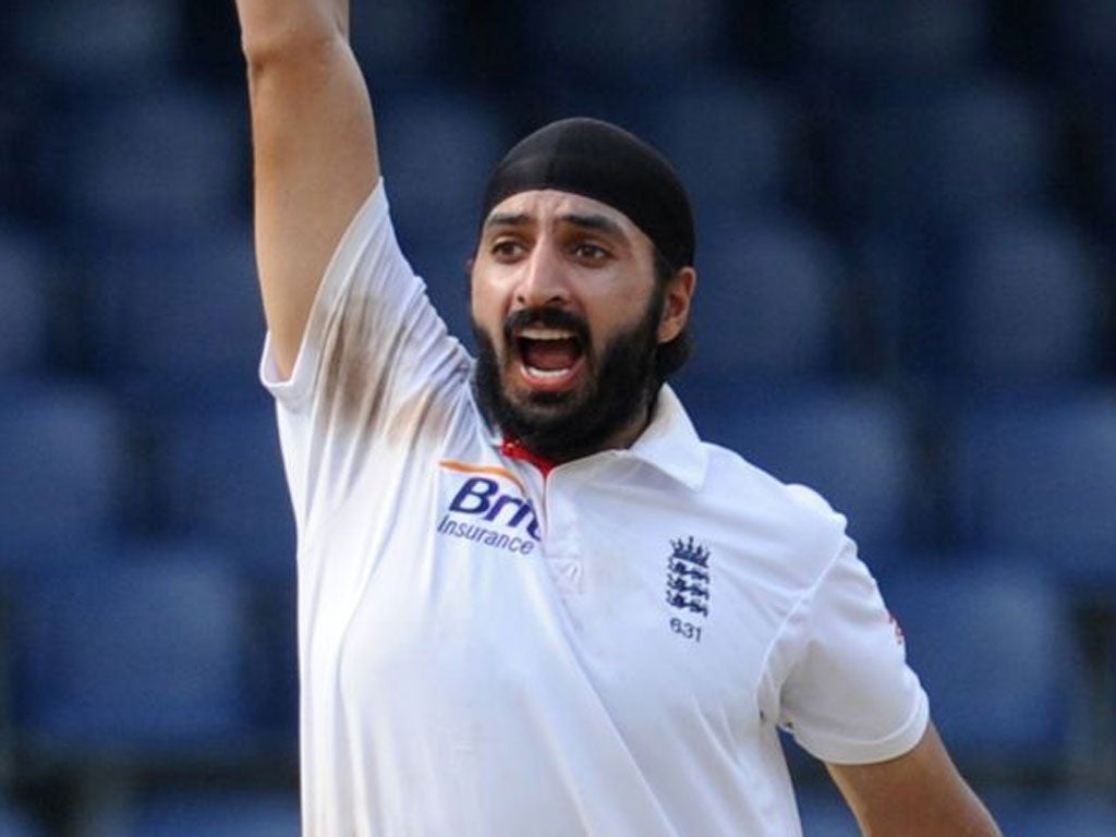 Monty Panesar hasn't featured in the Ashes so far, but that didn't stop him from making a splash as he hit the headlines for all the wrong reasons