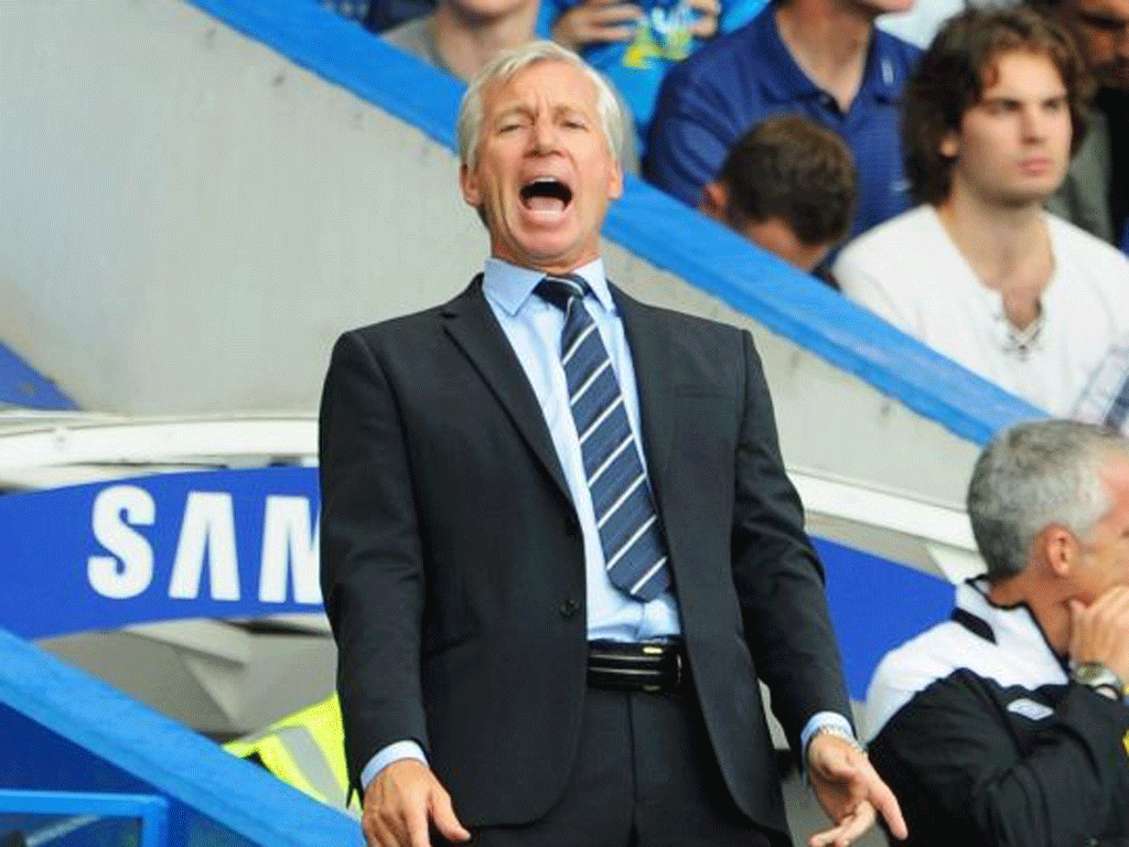 Alan Pardew is in no mood for celebration given his side’s form