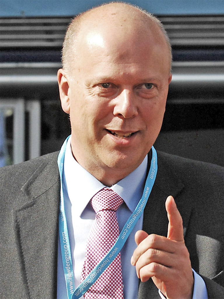 Justice Secretary Chris Grayling is determined to reform human-rights laws