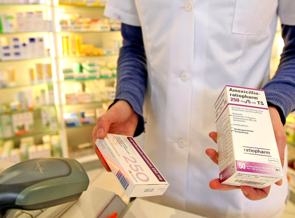Amoxicillin, the commonest antibiotic prescribed by GPs