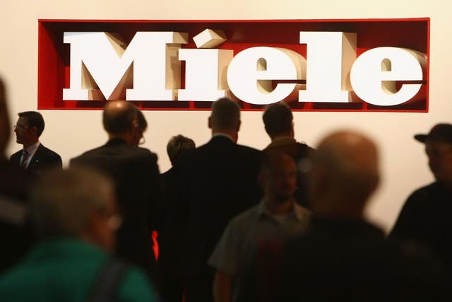 According to a Which? survey on household appliances, German company Miele was rated the best in seven of nine categories