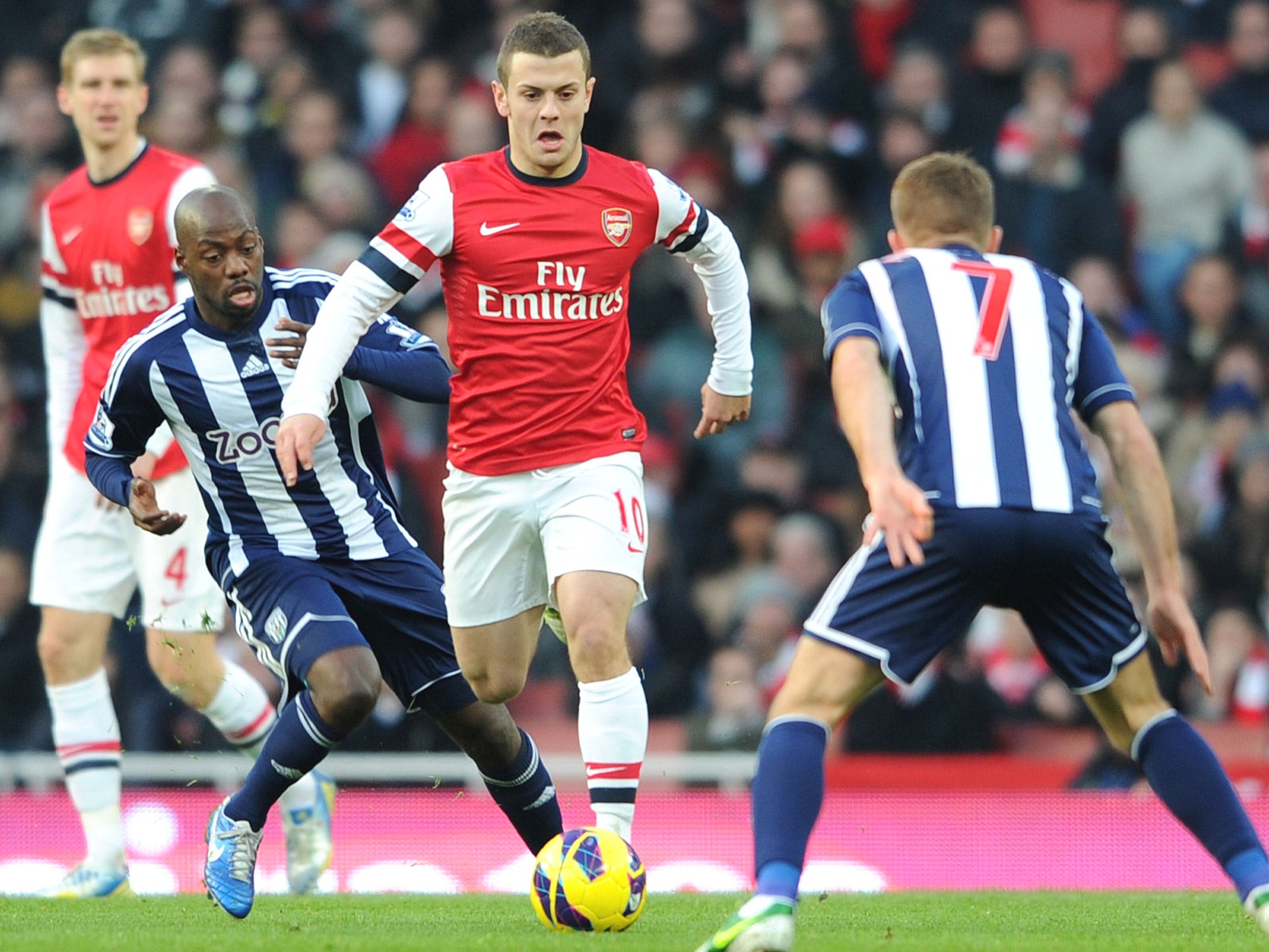 Jack Wilshere was one of five players to agree new deals
