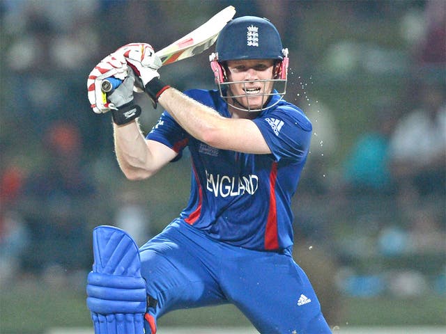 Eoin Morgan is taking inspiration from the Test side’s success