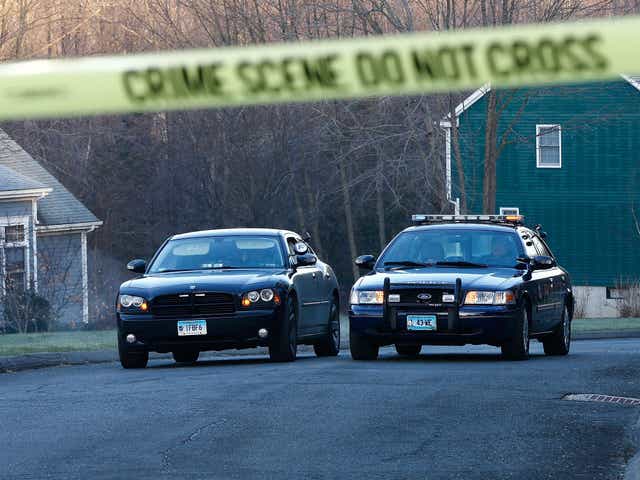 Police search the home of Adam Lanza