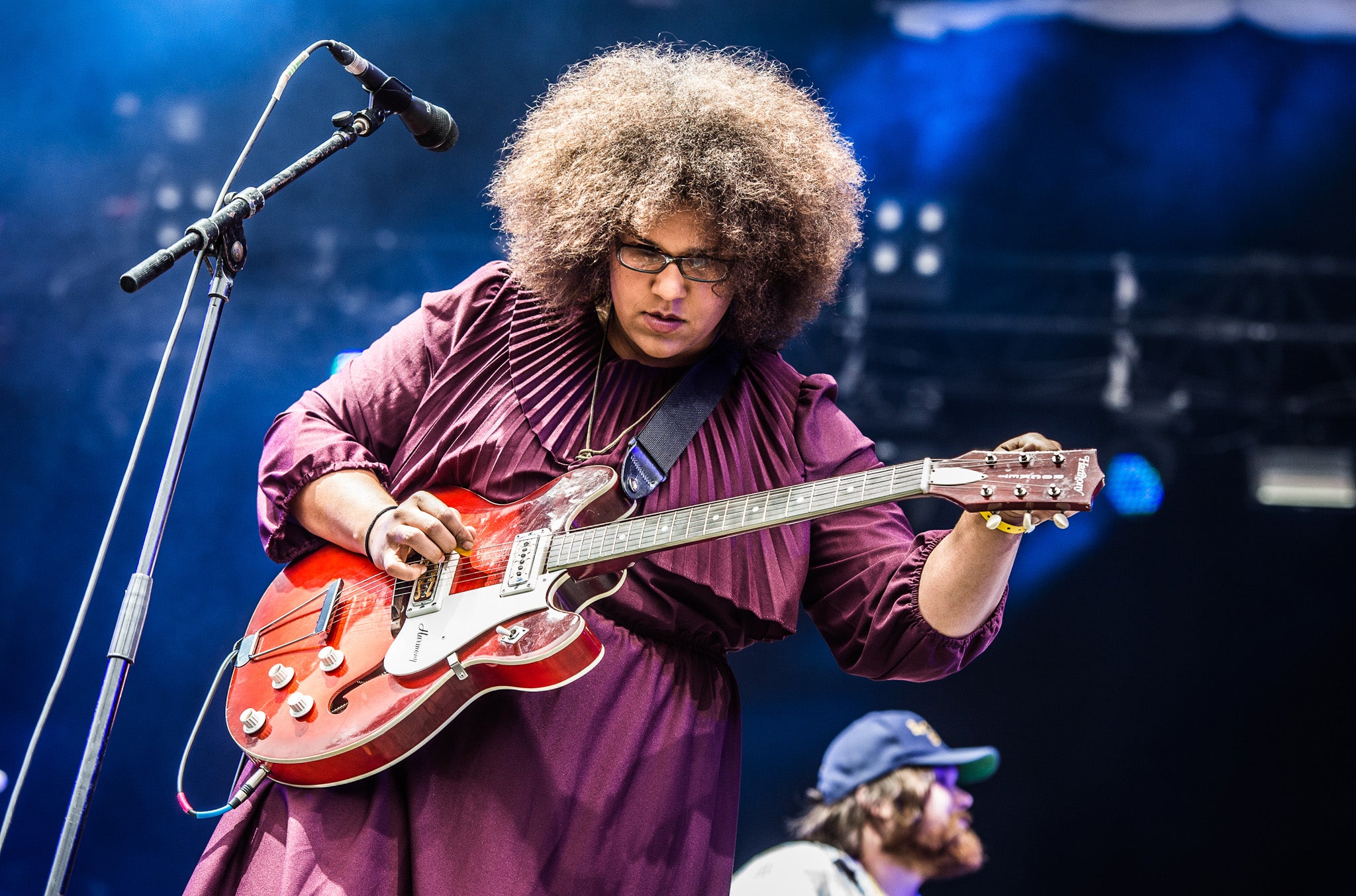 Brittany Howard from Alabama Shakes performs at Eurockeennes Music Festival on July 1, 2012