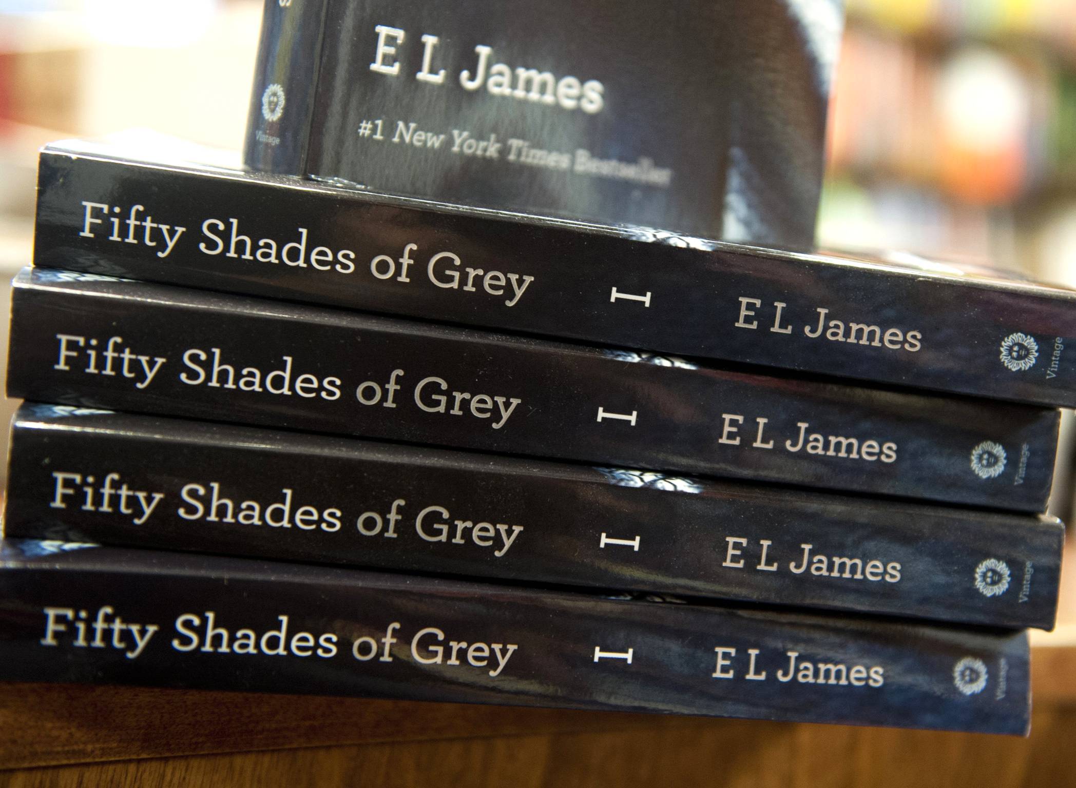 11 March 2012: Erotic romance novel Fifty Shades of Grey, by previously unknown British author EL James, topped the New York Times best-seller list. A limited print run of the book, the first of a trilogy, sold out while the majority of sales were e-book