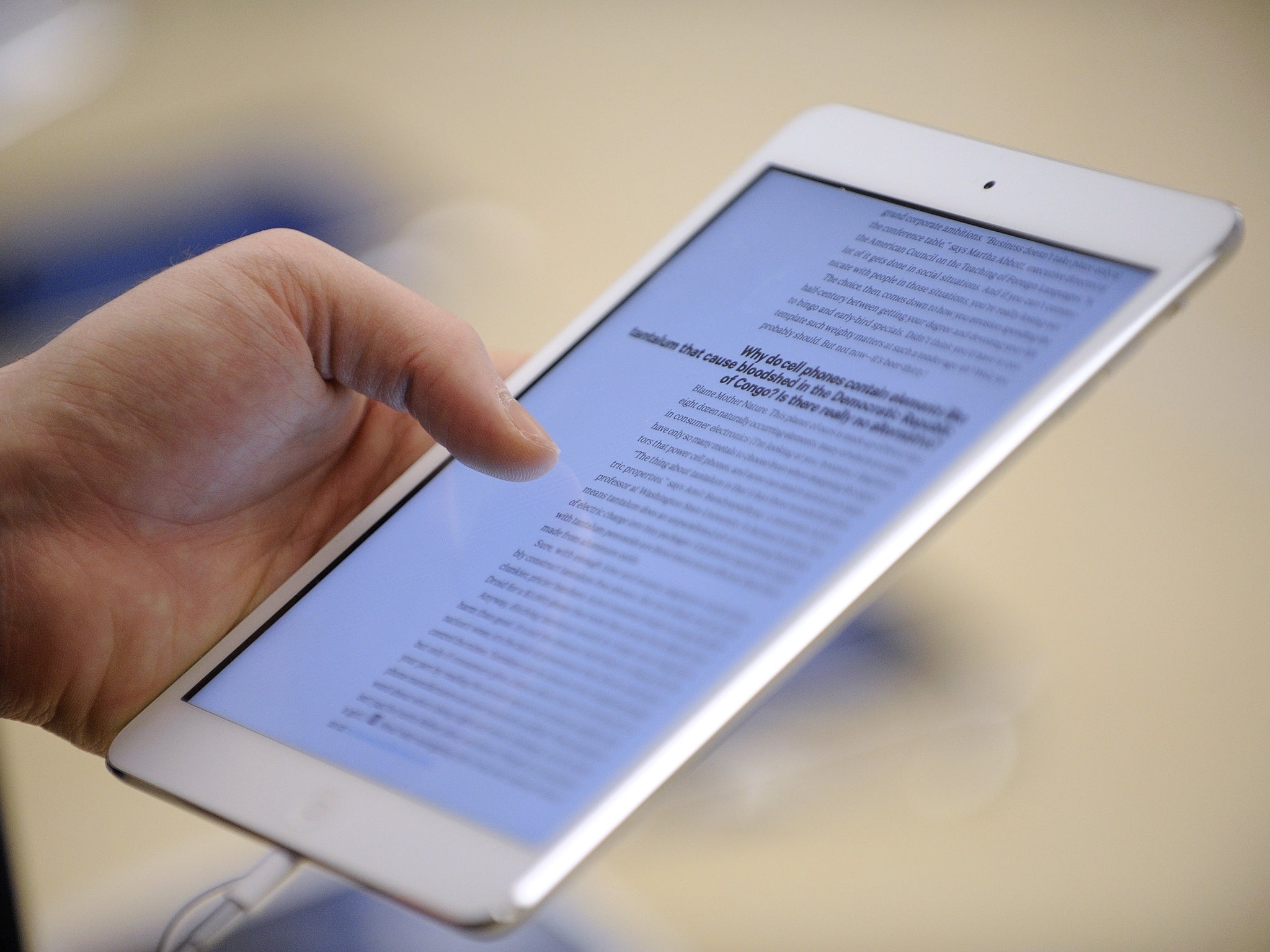 The iPad Mini was released at the beginning of November