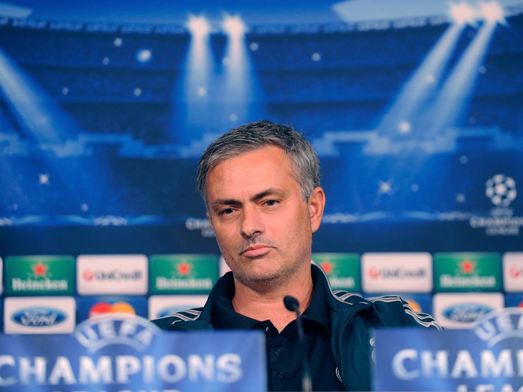 Real Madrid manager Jose Mourinho