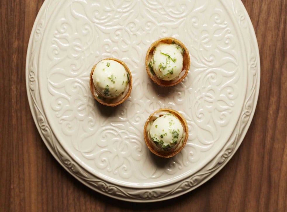 Smoked haddock and quails' egg tarts The Independent The Independent