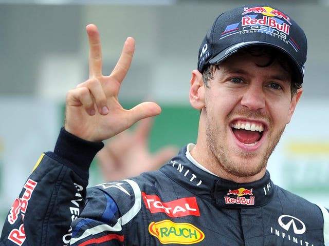 Red Bull driver Vettel is top of Ferrari’s list to replace
Fernando Alonso one day