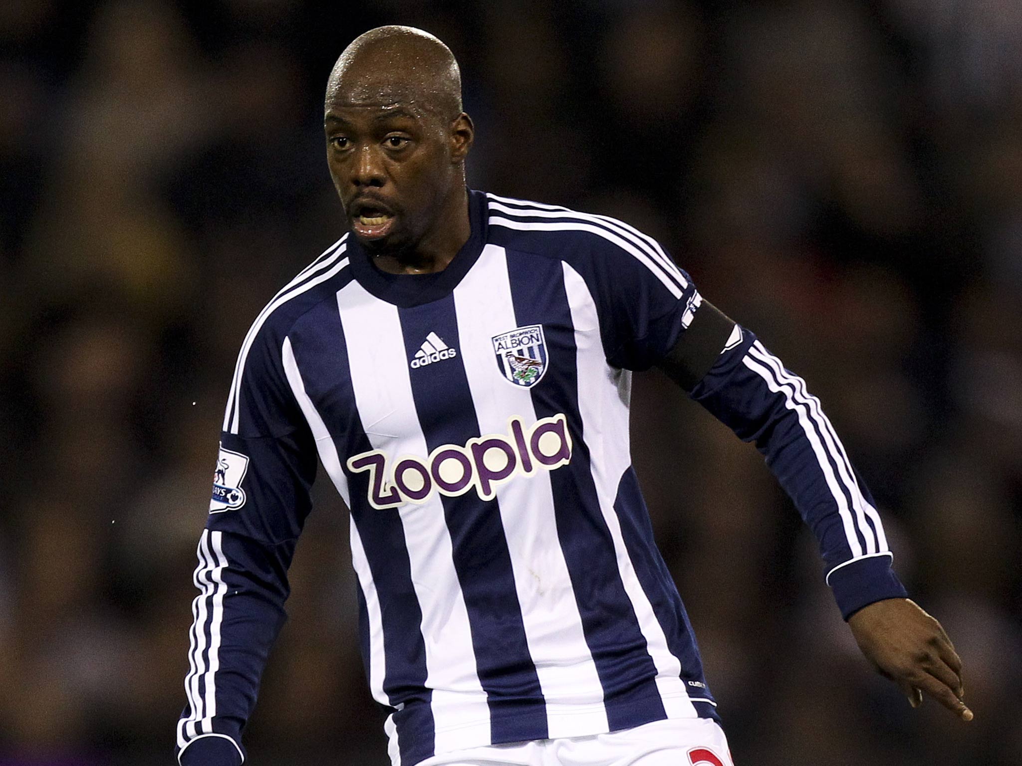 Youssouf Mulumbu has played in all 13 league games for West Brom this season