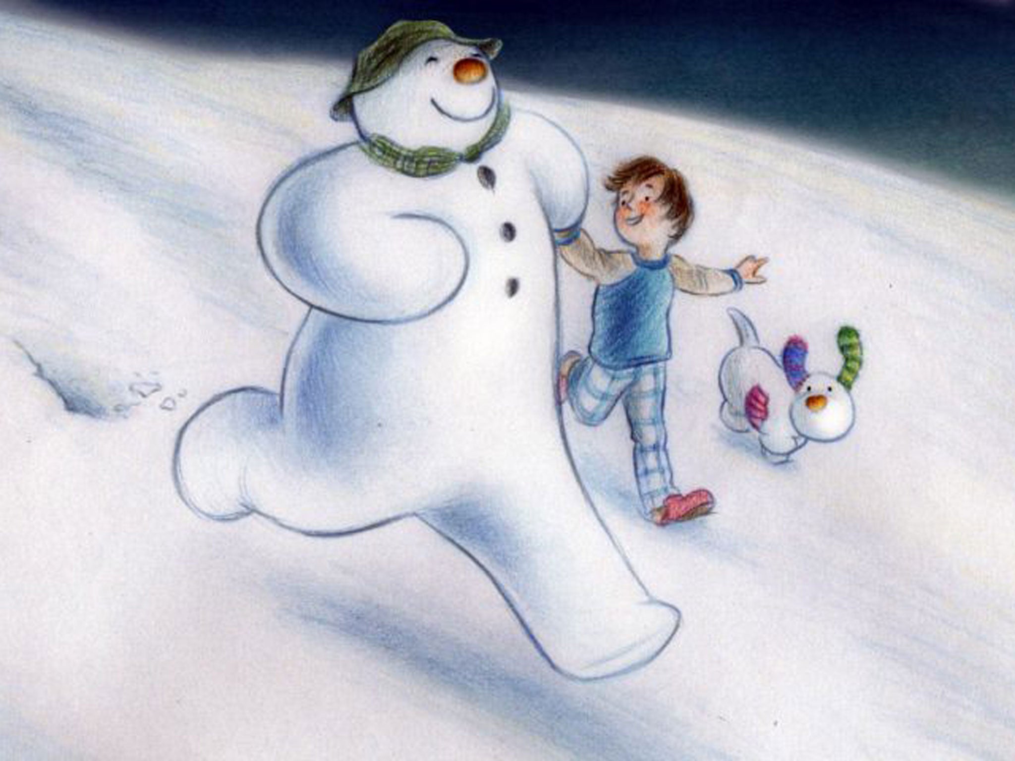 Channel 4 gets in there first with The Snowman and the Snowdog