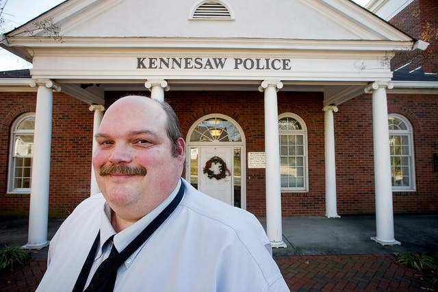 Kennesaw police lieutenant Craig Graydon, who explains the town’s gun ordinance to the international media after every mass shooting in the United States. “There’s sort of a Wild West image of us,” he said. “It’s just not true.”