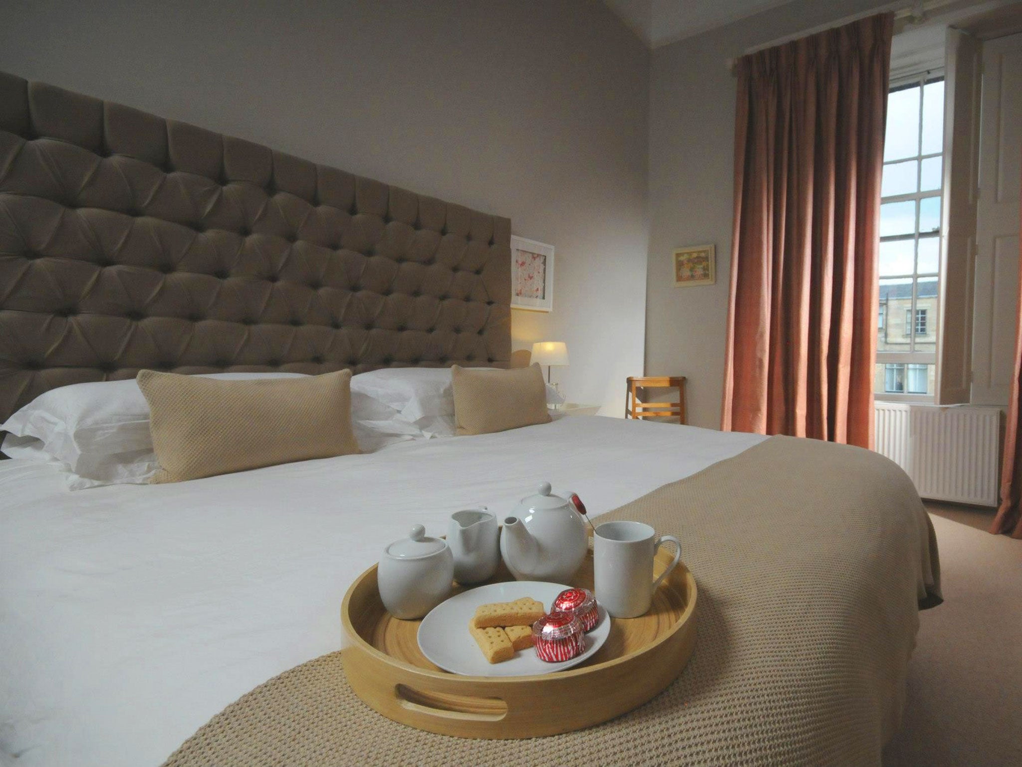 Warm welcome: one of 15 Glasgow's comfy beds