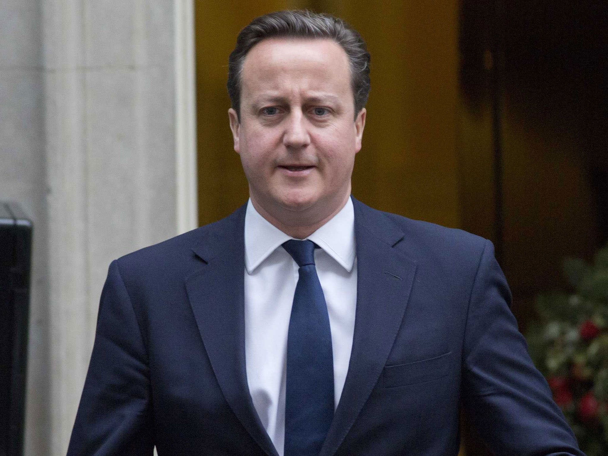 David Cameron today used his New Year's message to declare that Britain is "heading in the right direction" on all the big issues and can look forward to 2013 with "realism and optimism".