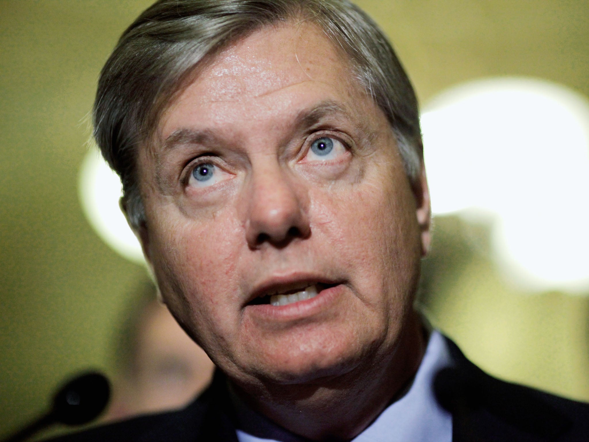 Senator Lindsey Graham: "I don't suggest you take my right to buy an AR-15 away from me, because I don't think it will work"